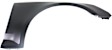 2020-2024 Audi A4 Quattro - Front, Driver and Passenger Side Fenders, Without side marker hole, CAPA CERTIFIED