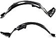 Front, Driver and Passenger Side, Fender Liner, AWD