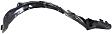 Front, Driver and Passenger Side, Fender Liner
