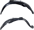 Front, Driver and Passenger Side, Fender Liner