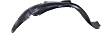 Front, Driver and Passenger Side, Fender Liner