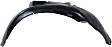 Front, Driver and Passenger Side, Fender Liner