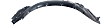 2003 Acura NSX - Front, Driver and Passenger Side Fender Liner