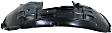 Front, Driver and Passenger Side, Fender Liner