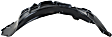 Front, Driver and Passenger Side, Fender Liner