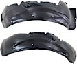 Front, Driver and Passenger Side, Fender Liner