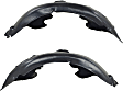 Front, Driver and Passenger Side, Rear Section, Fender Liner