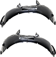 Front, Driver and Passenger Side, Fender Liner