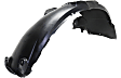 Front, Driver and Passenger Side, Fender Liner