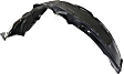 Front, Driver and Passenger Side, Fender Liner