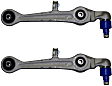 Front, Driver and Passenger Side, Lower, Frontward Control Arms
