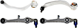 Front, Driver and Passenger Side, Lower, Frontward Control Arm