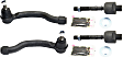 Front, Driver and Passenger Side, Inner and Outer Tie Rod Ends