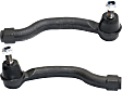Front, Driver and Passenger Side, Outer Tie Rod Ends