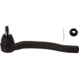 Front, Passenger Side, Inner and Outer Tie Rod End