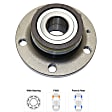 Front and Rear, Driver and Passenger Side Wheel Hub, 5 Lugs, With Bearing