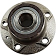 Rear, Driver and Passenger Side Wheel Hub, 5 Lugs, With Bearing