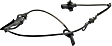 Front, Driver and Passenger Side ABS Speed Sensors