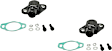 Throttle Position Sensors, Black, Adjustable, with Screws and Washers, Set Of 2