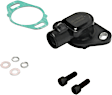 Throttle Position Sensors, Black, Adjustable, with Screws and Washers, Set Of 2