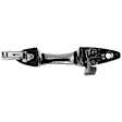 2012 Acura MDX - Front, Driver and Passenger Side Chrome Exterior Door Handle, Driver Side - With Key Hole; Passenger Side - Without Key Hole