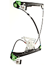 Front, Driver and Passenger Side Power Window Regulator, Without Motor