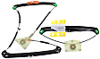 2006-2013 Audi A3 - Front and Rear, Passenger Side Window Regulators, Power, Without Motor