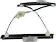 Front, Driver and Passenger Side Power Window Regulator, Without Motor