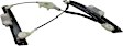 Front, Driver and Passenger Side Power Window Regulator, Without Motor