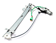 Front, Driver and Passenger Side Power Window Regulator, With Motor
