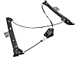 2014 Audi A5 Quattro - Coupe Front, Driver and Passenger Side Power Window Regulator, Without Motor, 2-Door