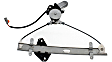 2004 Acura RSX Base - Front, Driver and Passenger Side Power Window Regulator, With Motor