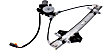 2004 Acura RSX Base - Front, Driver and Passenger Side Power Window Regulator, With Motor
