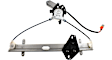 2004 Acura RSX Base - Front, Driver and Passenger Side Power Window Regulator, With Motor