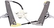 Front and Rear, Passenger Side Window Regulators, Power, Without Motor