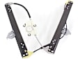 Front and Rear, Passenger Side Window Regulators, Power, Without Motor