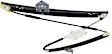 Front and Rear, Driver and Passenger Side Power Window Regulator, Without Motor
