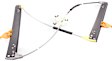 Front, Driver and Passenger Side Power Window Regulator, Without Motor