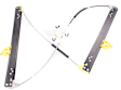 Front, Driver and Passenger Side Power Window Regulator, Without Motor