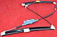 Front, Driver and Passenger Side Power Window Regulator, Without Motor