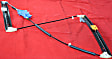 Front, Driver and Passenger Side Power Window Regulator, Without Motor