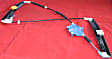 Front, Driver and Passenger Side Power Window Regulator, Without Motor