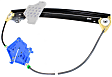 Rear, Driver and Passenger Side Power Window Regulator, Without Motor