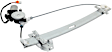 Front and Rear, Driver and Passenger Side Power Window Regulator, With Motor