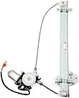 Front And Rear, Passenger Side Power Window Regulator, With Motor