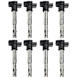 2012 Audi A3 - Ignition Coil, Gas Engine, Set of 8, 2.0L 4Cyl