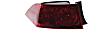 2007 Acura TSX - Driver and Passenger Side, Outer Halogen Tail Light, Without bulb(s), Mounts on Body, OE Replacement