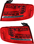Driver and Passenger Side, Outer LED Tail Light, With bulb(s), OE Replacement