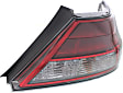 Driver and Passenger Side Halogen Tail Light, With bulb(s), OE Replacement