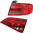 Passenger Side, Inner and Outer Tail Lights, without Bulb, Halogen, Mounts on Body
